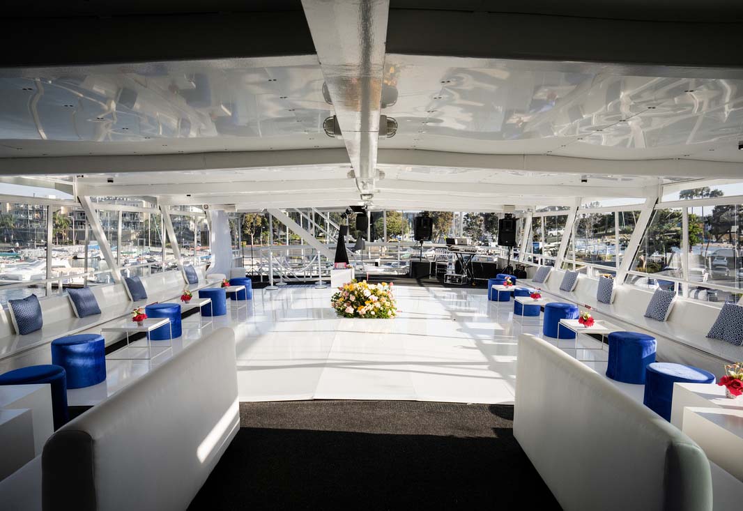 luxury party yacht rentals in marina del rey