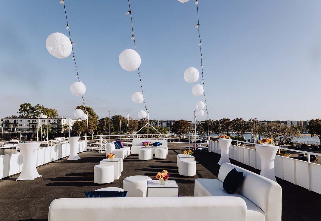 luxury corporate party yacht rentals in marina del rey