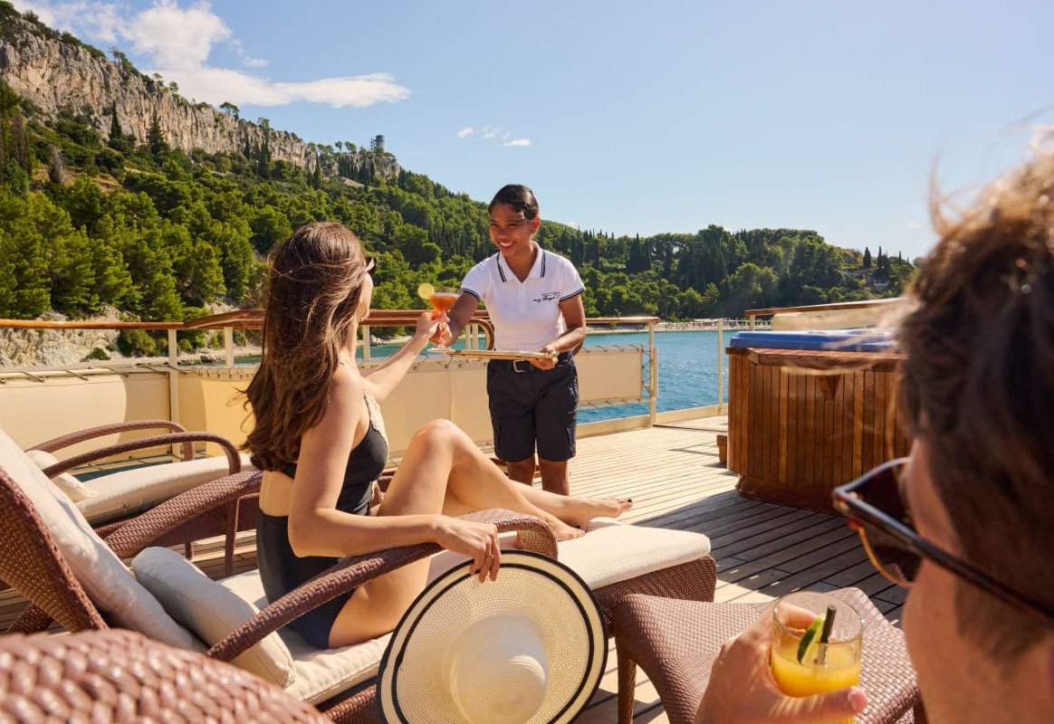 Luxury Superyacht Gataway, Croatia
