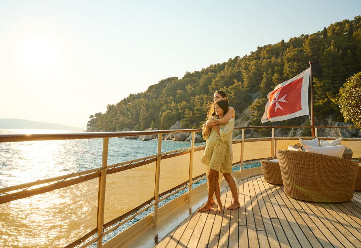 Luxury Superyacht Gataway, Croatia