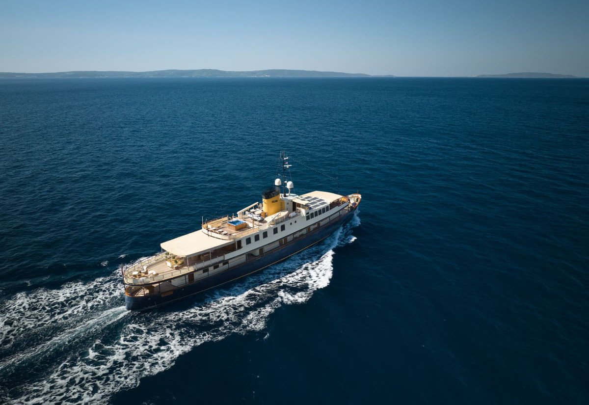 Luxury Superyacht Gataway, Croatia